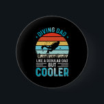 Diving Dad Ronde Button 5,7 Cm<br><div class="desc">Diving Dad</div>