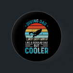 Diving Dad Ronde Button 5,7 Cm<br><div class="desc">Diving Dad</div>