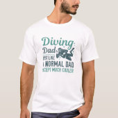 Diving Dad T-shirt (Voorkant)