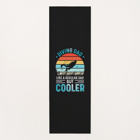 Diving Dad Yogamat (Voorkant)