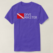 Diving Diving Flag Dive Master Master T-shirt (Design voorkant)