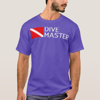 Diving Diving Flag Dive Master Master T-shirt