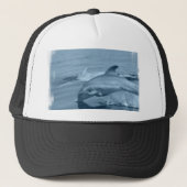 Diving Dolphin Baseball Hat Trucker Pet (Voorkant)