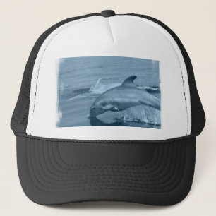 Diving Dolphin Baseball Hat Trucker Pet