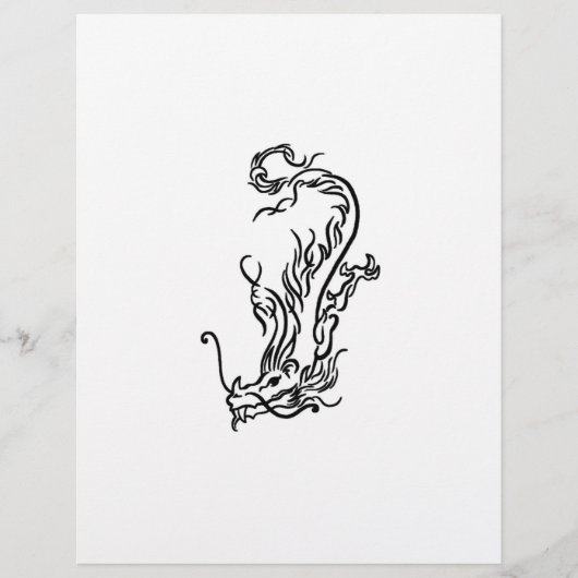 Diving Dragon Flyer (Voorkant)