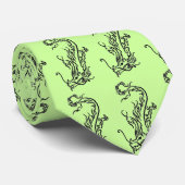 Diving Dragon Stropdas (Opgerold)