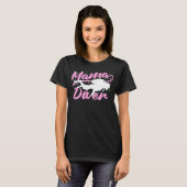 Diving equipment Scuba Mama Diver Diver T-shirt (Voorkant volledig)