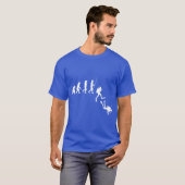 Diving Evolution Evolution vintage T-shirt (Voorkant volledig)