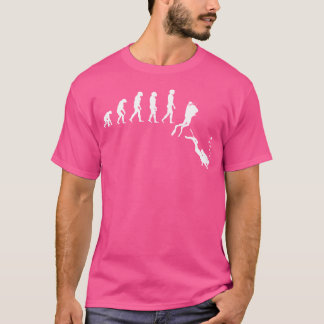 Diving Evolution Scuba Diving Underwater Diver Apn T-shirt