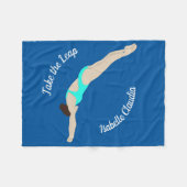 Diving Fleece Deken (Voorkant (Horizontaal))