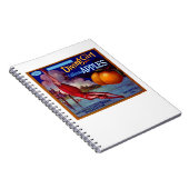 Diving Girl California Apples Notitieboek (Rechterzijde)