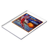 Diving Girl California Apples Notitieboek (Linkerzijde)