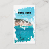 Diving Instructor | Frogman | Sport in Scuba Visitekaartje (Voorkant)