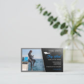 Diving Instructor | Frogman | Sport in Scuba Visitekaartje (Staand voorkant)