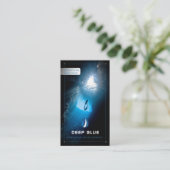 Diving Instructor | Frogman | Sport in Scuba Visitekaartje (Staand voorkant)