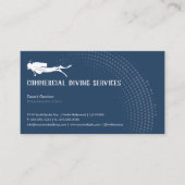 Diving Instructor | Frogman | Visitekaartje Scuba (Voorkant)