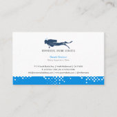 Diving Instructor | Frogman | Visitekaartje Scuba (Voorkant)