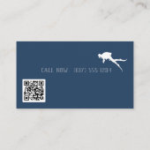 Diving Instructor | Frogman | Visitekaartje Scuba (Achterkant)