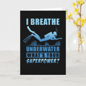 Diving Kaart (Gele Bloem)