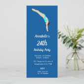 Diving Kaart (Staand voorkant)