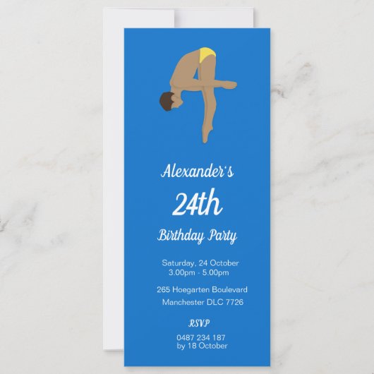 Diving Kaart (Voorkant)