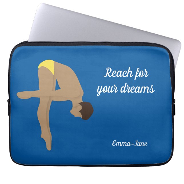 Diving Laptop Sleeve (Voorkant)