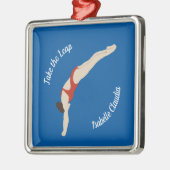 Diving Metalen Ornament (Links)