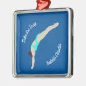 Diving Metalen Ornament (Links)