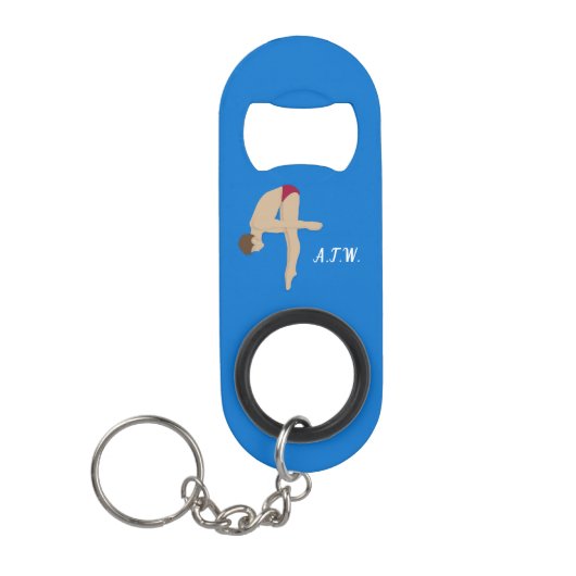 Diving Mini Flessenopener (Voorkant)