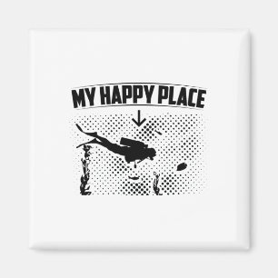 Diving Ocean   Diver Diver Diver-cadeauidee duikin Magneet