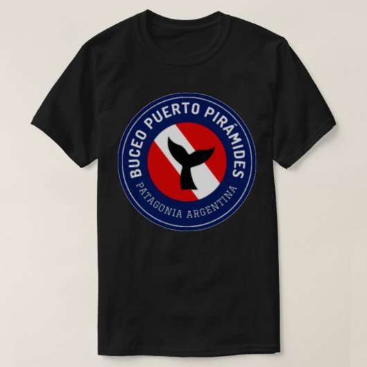 Diving Puerto Piramides T-shirt (Design voorkant)