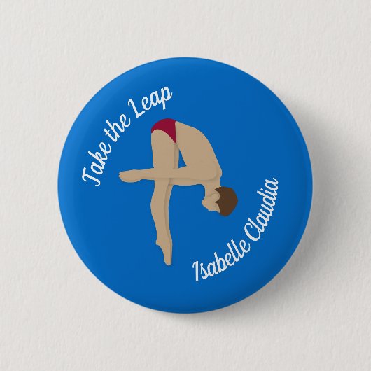 Diving Ronde Button 5,7 Cm (Voorkant)