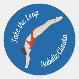 Diving Ronde Sticker