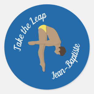 Diving Ronde Sticker