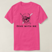 Diving Skull T-shirt (Design voorkant)