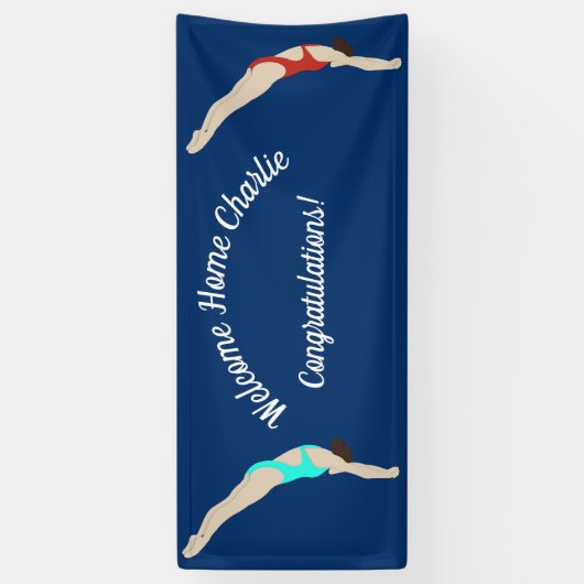 Diving Spandoek (Verticaal)