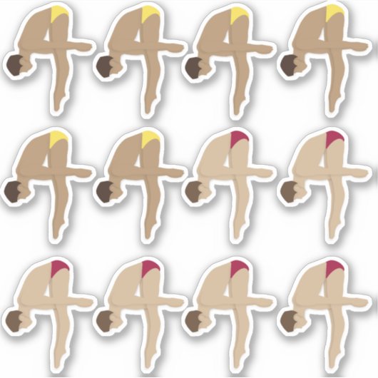 Diving Sticker (Voorkant)