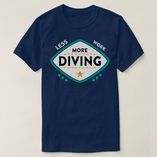 Diving T-shirt (Design voorkant)