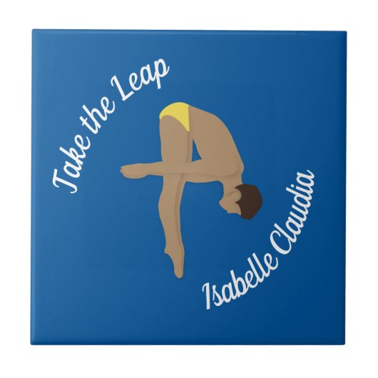 Diving Tegeltje (Voorkant)