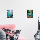 diving the reef muurkunst sets (Woonkamer)