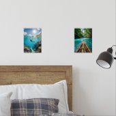 diving the reef muurkunst sets (Slaapkamer)