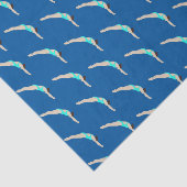 Diving Tissuepapier (Detail)