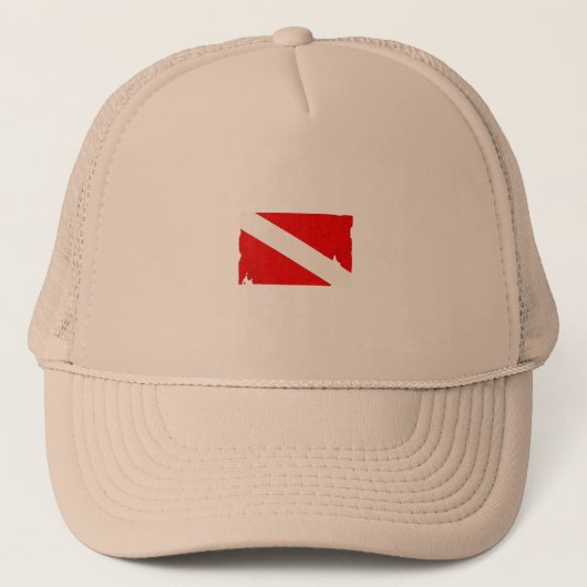 diving trucker pet (Voorkant)