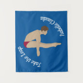 Diving Wandkleed (Voorkant)