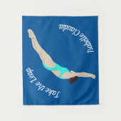 Diving Wandkleed (Voorkant)