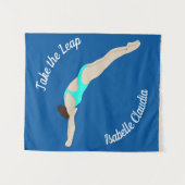 Diving Wandkleed (Voorkant (horizontaal))