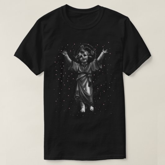 Divino Nino Jesus Christian Icon Catholic Symbol B T-shirt (Design voorkant)