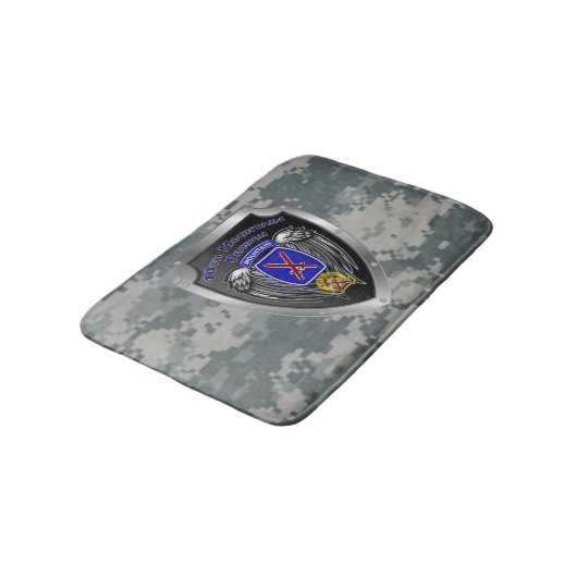 Divisie Mighty 10th Mountain, "Klib to Glory" Badmat (Gekanteld)