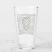 Divisie Mighty 1st Cavalry Glas (Achterkant)