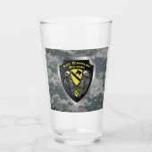 Divisie Mighty 1st Cavalry Glas (Voorkant)